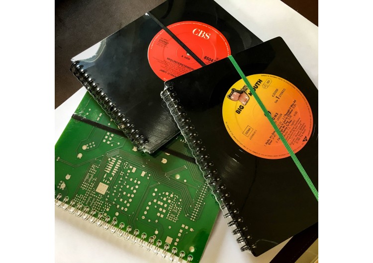 Des carnets pas comme les autres de RecyclingArt !